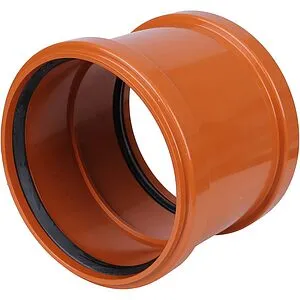 Муфта двухраструбная наружная D=110мм Sinikon 20200.R.B Муфта двухраструбная наружная D=110мм Sinikon 20200.R.B, 2