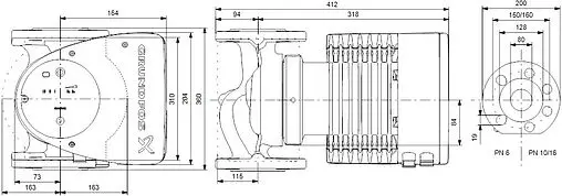 Насос циркуляционный Grundfos MAGNA1 80-80 F 99221411