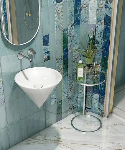 Раковина Kerama Marazzi Cono 44 белый CO.wb.44