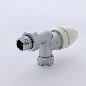 Вентиль терморегулирующий осевой 15x1мм x ½"н Tiemme 3300021 Вентиль терморегулирующий осевой 15x1мм x ½"н Tiemme 3300021, 2