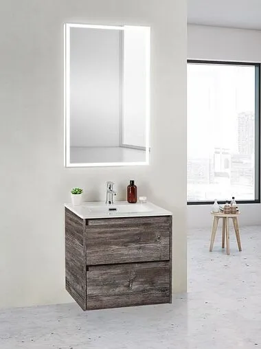 Тумба под умывальник подвесная BelBagno KRAFT 39 60 Pino Pasadena KRAFT 39-600/390-2C-SO-PP