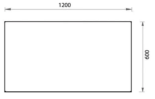 Зеркало Aquanet Нота Т920 белый 00170963