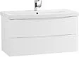 Тумба-умывальник подвесная BelBagno MARINO-CER 100 Bianco Lucido MARINO-CER-1000-2C-SO-BL-P+BB-0324-100-LVB