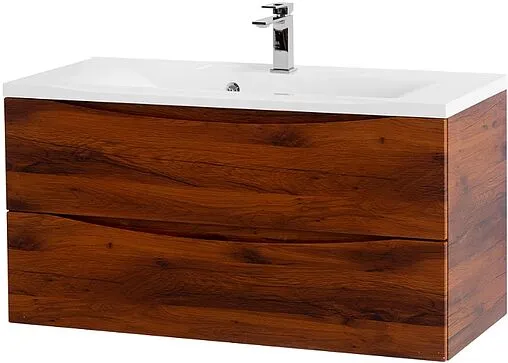 Тумба под умывальник подвесная BelBagno MARINO 100 Rovere Ciliegio MARINO-1000-2C-SO-RC-P