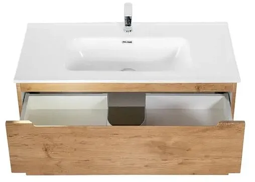 Тумба-умывальник подвесная BelBagno ETNA 100 Rovere Nature ETNA-1000-2C-SO-RN-P+