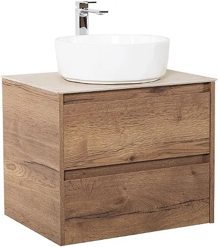 Тумба-умывальник подвесная BelBagno KRAFT 70 Rovere Tabacco KRAFT-700-2C-SO-RT+