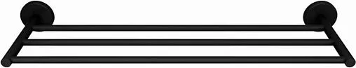 Полка для полотенец Jaquar Continental чёрный матовый ACN-BLM-1181FS