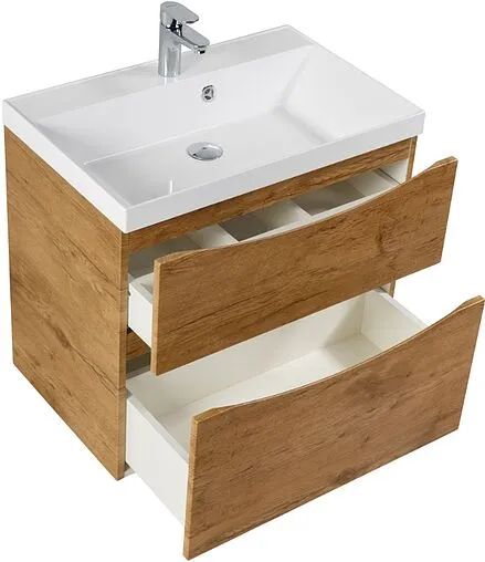 Тумба под умывальник подвесная BelBagno MARINO-H60 60 Rovere Nature MARINO-H60-600-2C-SO-RN-P