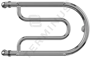 Полотенцесушитель водяной Terminus Фокстрот AISI 32х2 320х600 полированная сталь 4620768881244 Полотенцесушитель водяной Terminus Фокстрот AISI 32х2 320х600 полированная сталь 4620768881244, 1