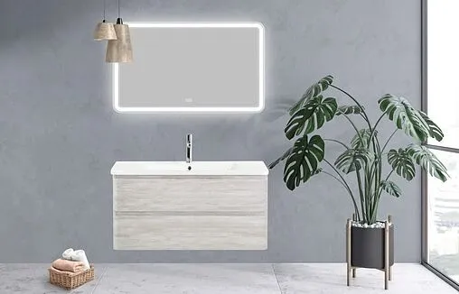 Зеркало с подсветкой BelBagno MARINO 100x60 с подогревом SPC-MAR-1000-600-LED-TCH-WARM