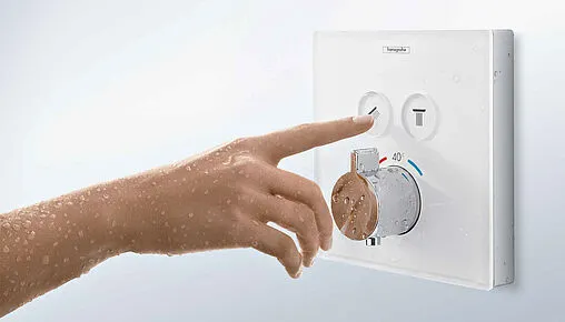 Термостат для 2 потребителей Hansgrohe ShowerSelect хром 15763000