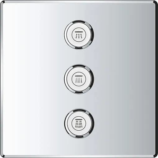 Вентиль переключающий на 3 потребителя Grohe Grohtherm SmartControl хром 29127000