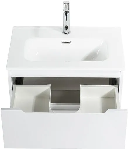 Тумба-умывальник подвесная BelBagno ETNA 39 80 Bianco Lucido ETNA39-800/390-2C-SO-BL-P+BB800/390ETL