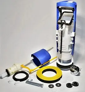 Комплект арматуры для бачка однорежимный ½" пластик нижний OLI DECO + UNI BOTTOM ½ 037192 Комплект арматуры для бачка однорежимный ½" пластик нижний OLI DECO + UNI BOTTOM ½ 037192, 4