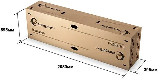 Шумоизоляция для труб 110мм x 2м серая Energoflex Acoustic 110-2 EFXT1102ACU