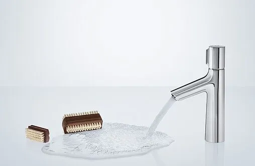 Смеситель для раковины с гигиеническим душем Hansgrohe Talis Select S 100 хром 72291000