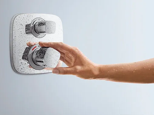 Термостат для 2 потребителей Hansgrohe Ecostat E хром 15708000