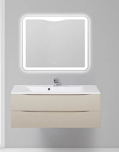 Тумба-умывальник подвесная BelBagno MARINO 120 Crema Opaco MARINO-1200-2C-SO-CO-P+BB1200/450-LV-MR-PR