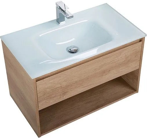 Тумба под умывальник подвесная BelBagno KRAFT 100 Rovere Nebrasca Nature KRAFT-1000-1C-SO-RNN