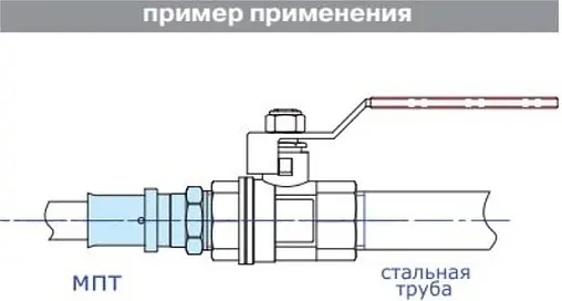 Муфта пресс переходная 26мм x 1&quot;н Valtec VTm.201.N.002606