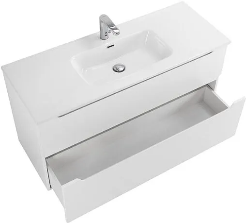 Тумба-умывальник подвесная BelBagno ETNA H-60 120 Bianco Lucido ETNA-H60-1200-2C-SO-BL-P+BB1200ETL