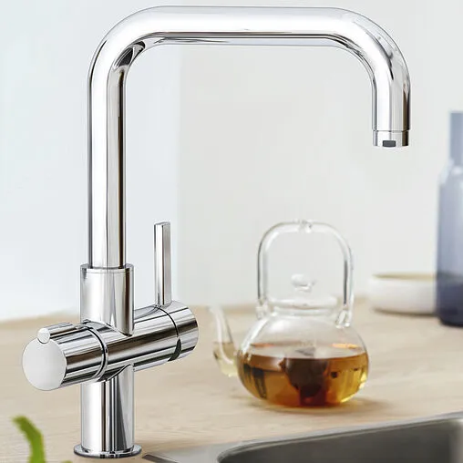 Смеситель для кухни со встроенным нагревом воды Grohe Red Duo хром 30145000