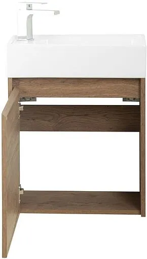 Тумба под умывальник подвесная BelBagno KRAFT MINI 50 L Rovere Tabacco KRAFT MINI-500/260-1A-SO-RT-L