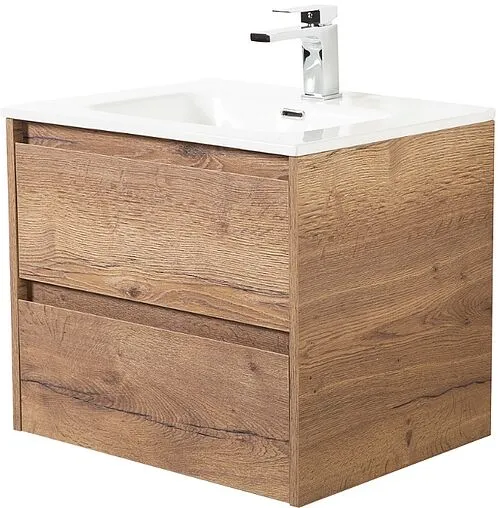 Тумба-умывальник подвесная BelBagno KRAFT 70 Rovere Tabacco KRAFT-700-2C-SO-RT+BB700ETL