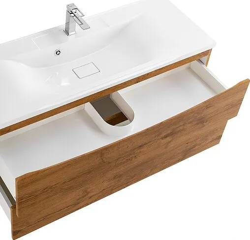 Тумба-умывальник подвесная BelBagno MARINO 120 Rovere Nature MARINO-1200-2C-SO-RN-P+BB1200/450-LV-MR-PR