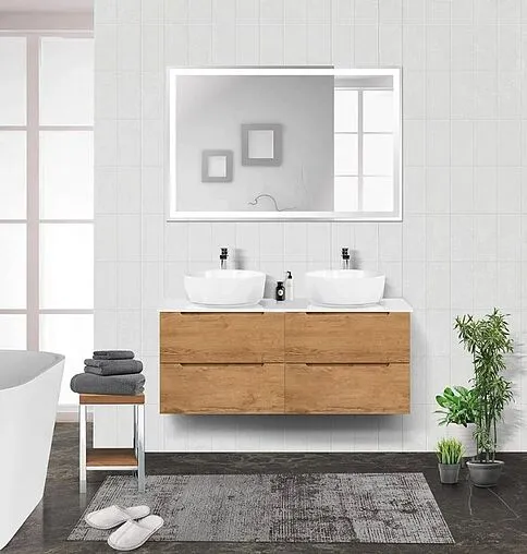 Тумба-умывальник подвесная BelBagno ETNA 120 Rovere Nature ETNA-1200-2C-SO-RN-P+