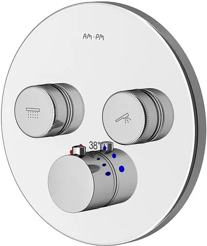 Термостат для 2 потребителей Am.Pm Inspire 2.0 хром F50A85700