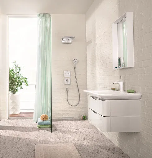 Вентиль переключающий на 3 потребителя Hansgrohe ShowerSelect хром 15764000