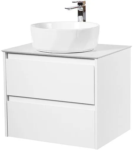 Тумба-умывальник подвесная BelBagno KRAFT 70 Bianco Opaco KRAFT-700-2C-SO-BO+BB700ETL