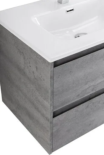 Тумба-умывальник подвесная BelBagno KRAFT 60 Cemento Grigio KRAFT-600-2C-SO-CG+