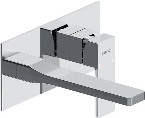 Смеситель для раковины из стены Damixa Gala хром 530260000