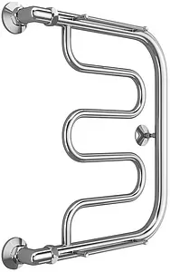 Полотенцесушитель водяной Terminus Фокстрот 1" БШ 500х400 полированная сталь 4620768881497 Полотенцесушитель водяной Terminus Фокстрот 1" БШ 500х400 полированная сталь 4620768881497, 1