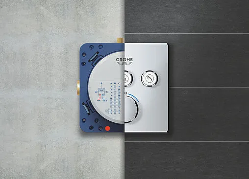 Термостат для 3 потребителей Grohe Grohtherm SmartControl хром 29126000