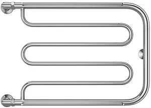 Полотенцесушитель водяной Terminus Фокстрот 1" БШ 500х700 полированная сталь 4620768881077 Полотенцесушитель водяной Terminus Фокстрот 1" БШ 500х700 полированная сталь 4620768881077, 3