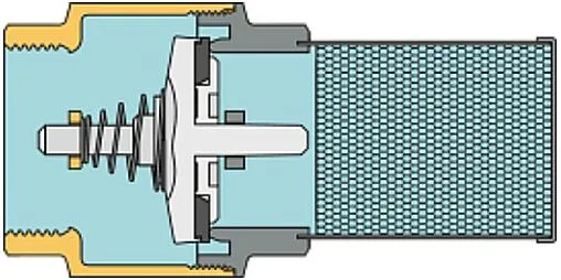 Погружной пружинный обратный клапан с фильтром ¾&quot;в Tiemme YACHT 3500037