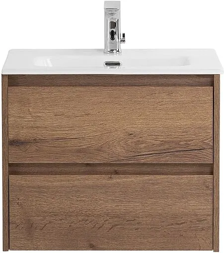 Тумба-умывальник подвесная BelBagno KRAFT 39 60 Rovere Tabacco KRAFT 39-600/390-2C-SO-RT+BB600/390ETL