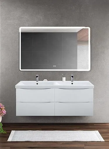 Тумба-умывальник подвесная BelBagno MARINO-CER 120 Bianco Opaco MARINO-CER-1200-4C-SO-2-BO-P+BB-0325-120-2-LVB