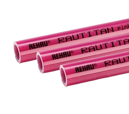 Труба сшитый полиэтилен Rehau Rautitan pink 25 x 3.5мм PE-Xa EVAL 11360621050