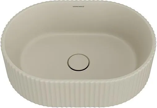 Раковина Kerama Marazzi Artbasin Conchiglia 50 песочный VE.wb.50\SAN