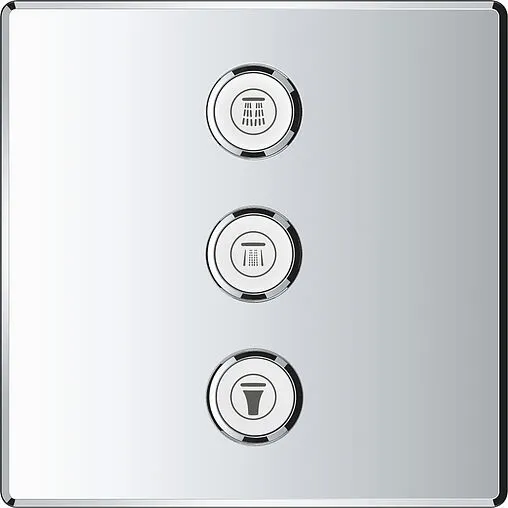 Вентиль переключающий на 3 потребителя Grohe Grohtherm SmartControl хром 29127000