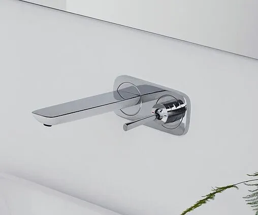 Смеситель для раковины из стены Hansgrohe PuraVida хром 15085000