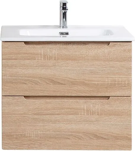 Тумба-умывальник подвесная BelBagno ETNA 70 Rovere Bianco ETNA-700-2C-SO-WO-P+BB700ETL