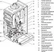 Настенный конденсационный газовый котел двухконтурный турбированный 34кВт Vaillant ecoTEC pro VUW INT IV 346/5-3 0010015914