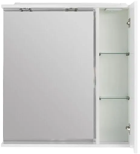 Шкаф-зеркало BelBagno FLY-MARINO 70 R Bianco Lucido MARINO-SPC-700/750-1A-BL-P-R