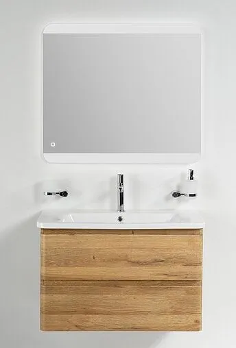 Тумба-умывальник подвесная BelBagno ALBANO-CER 80 Rovere Rustico ALBANO-CER-800-2C-SO-RR+12080-KL