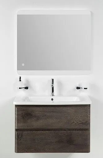 Тумба под умывальник подвесная BelBagno ALBANO-CER 105 Robere Nature Grigio ALBANO-CER-1050-2C-SO-RNG